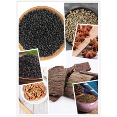 500g, Ancient law Black beans, treatment:Ears and eyesight, full of energy, enhanced memory, improved mentality, enhanced learning ability, treatment of hair loss, treatment of loose teeth, Kidney Essence Foot,long life,Tcm Herbal